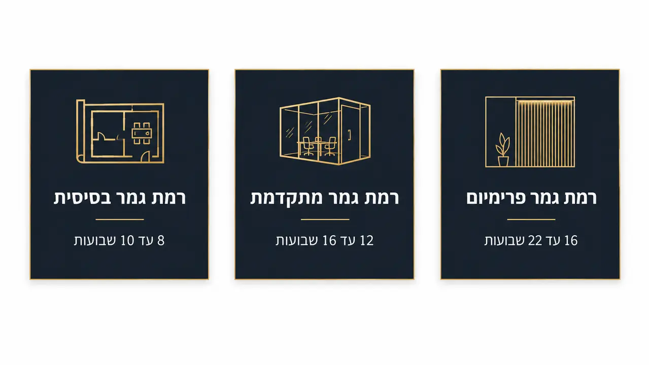 גורמים המשפיעים על עלות בניית משרדים למטר רבוע
